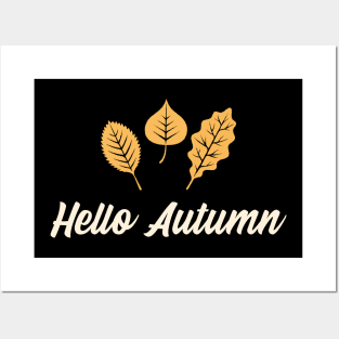 Hello Autumn Posters and Art